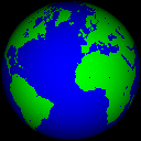 earth orthographic